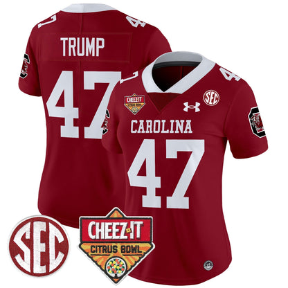 Women's SCAR 1980 Throwback Cheez-It Citrus Bowl Patch Vapor Limited Jersey - All Stitched