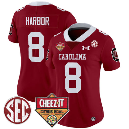 Women's SCAR 1980 Throwback Cheez-It Citrus Bowl Patch Vapor Limited Jersey - All Stitched
