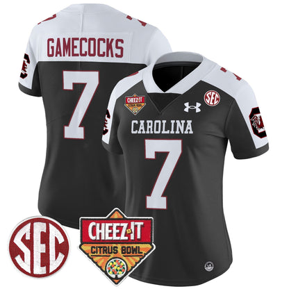 Women's SCAR 1980 Throwback Cheez-It Citrus Bowl Patch Vapor Limited Jersey - All Stitched