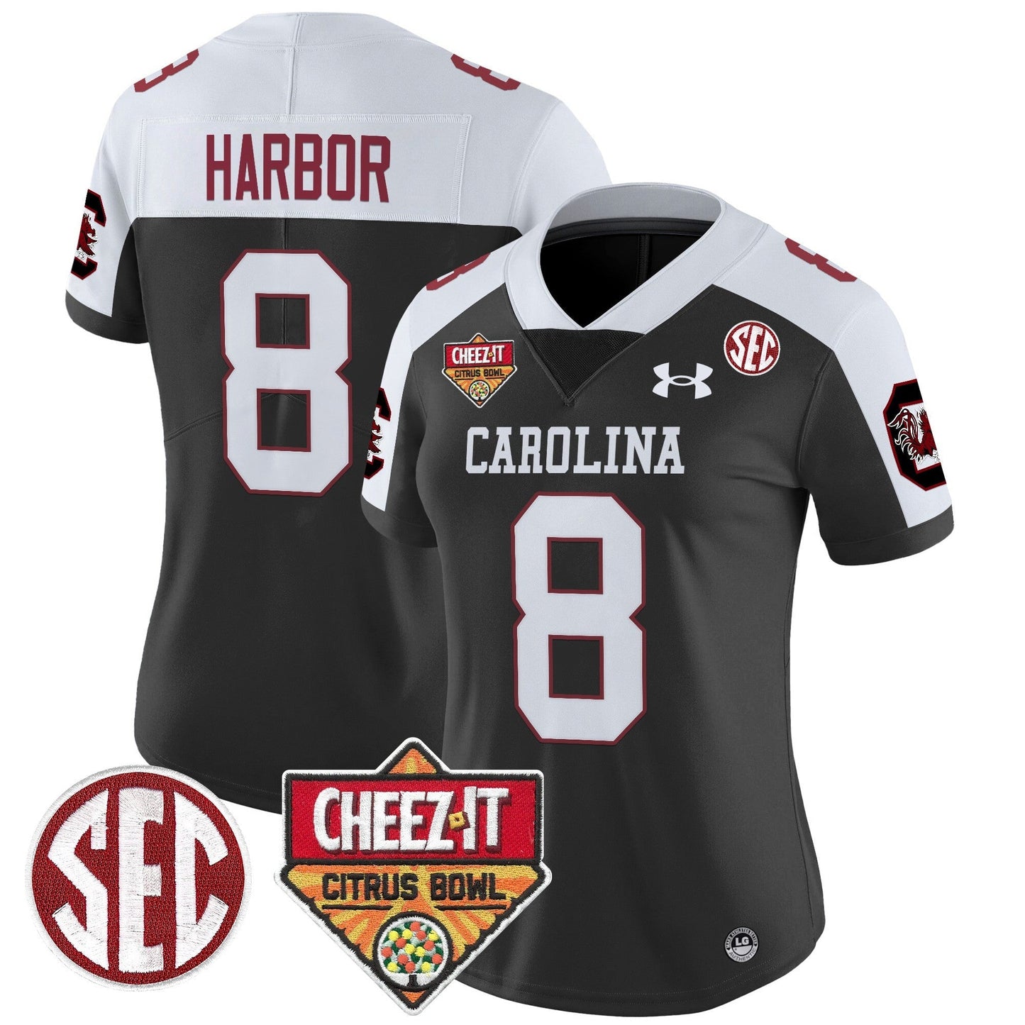 Women's SCAR 1980 Throwback Cheez-It Citrus Bowl Patch Vapor Limited Jersey - All Stitched