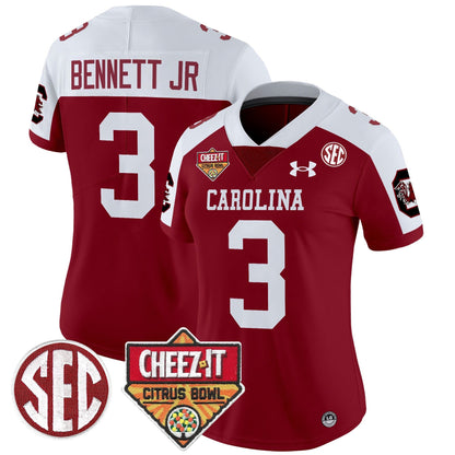 Women's SCAR 1980 Throwback Cheez-It Citrus Bowl Patch Vapor Limited Jersey - All Stitched