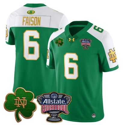 ND Allstate Sugar Bowl Jersey - All Stitched