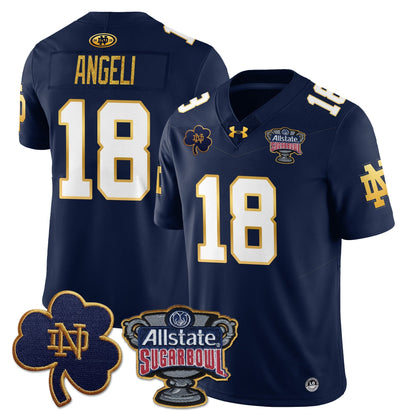 ND Allstate Sugar Bowl Jersey - All Stitched