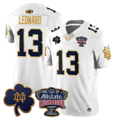 ND Allstate Sugar Bowl Jersey - All Stitched