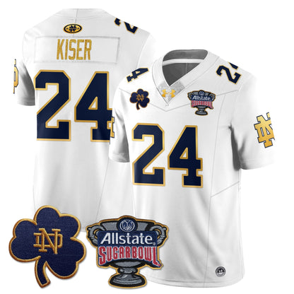 ND Allstate Sugar Bowl Jersey - All Stitched
