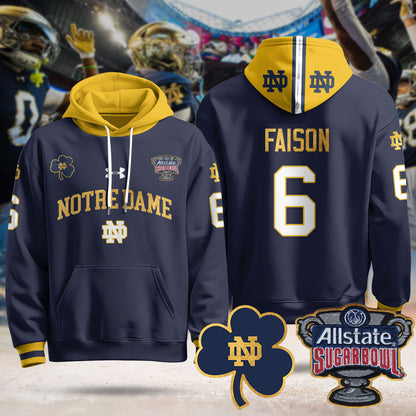ND Allstate Sugar Bowl Hoodie - All Stitched