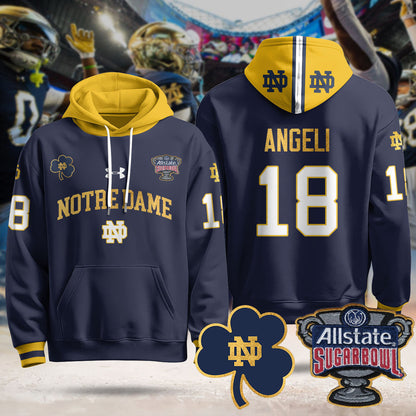 ND Allstate Sugar Bowl Hoodie - All Stitched