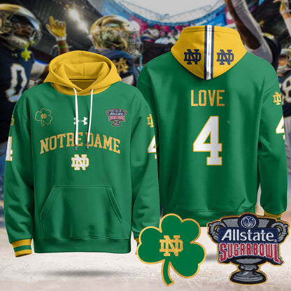 ND Allstate Sugar Bowl Hoodie - All Stitched