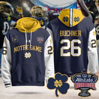 ND Allstate Sugar Bowl Hoodie - All Stitched