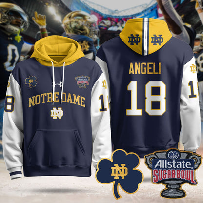 ND Allstate Sugar Bowl Hoodie - All Stitched