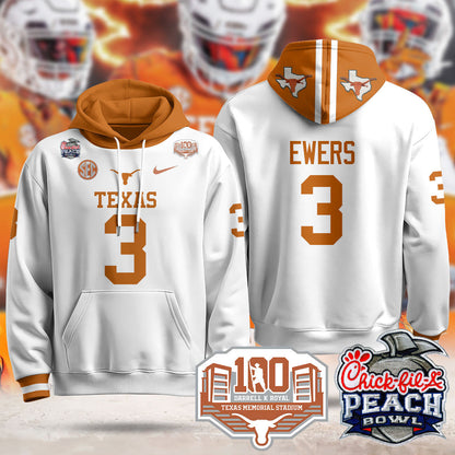 TEX 2024 Chick-fil-A Peach Bowl Hoodie - All Stitched