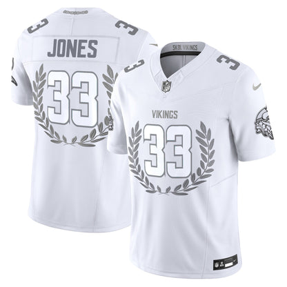 Minnesota Vikings Platinum MVP Vapor Limited Jersey - All Stitched