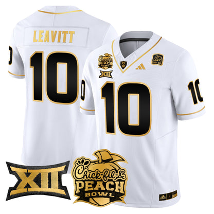 ASU 2025 Peach Bowl Gold Vapor Limited Jersey - All Stitched