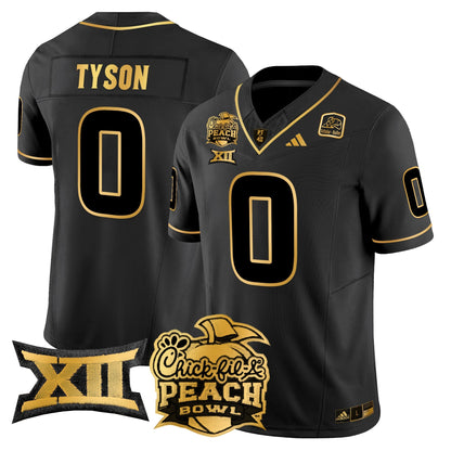 ASU 2025 Peach Bowl Gold Vapor Limited Jersey - All Stitched