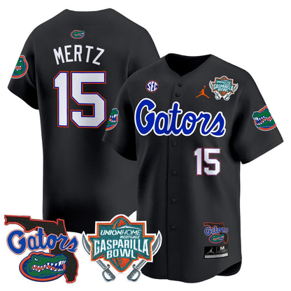 Florida Gators 2024 Gasparilla Bowl Patch Vapor Premier Limited Jersey - All Stitched