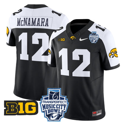 Iowa Hawkeyes 2024 Music City Bowl Vapor Limited Jersey - All Stitched