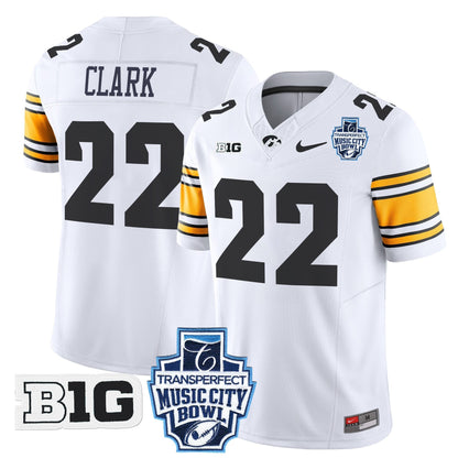 Iowa Hawkeyes 2024 Music City Bowl Vapor Limited Jersey - All Stitched