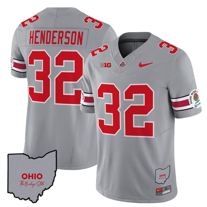 OSU Rose Bowl Vapor Limited Jersey V3 - Stitched