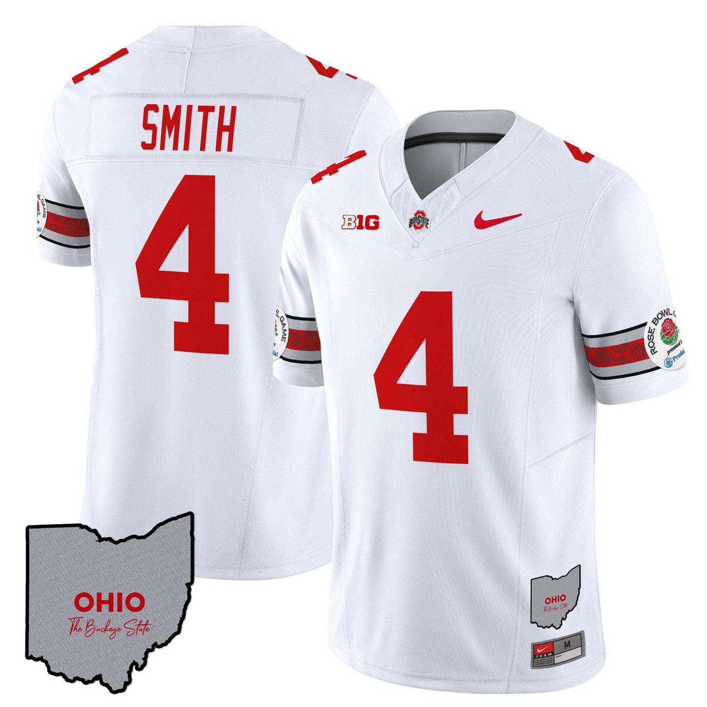 OSU Rose Bowl Vapor Limited Jersey V3 - Stitched
