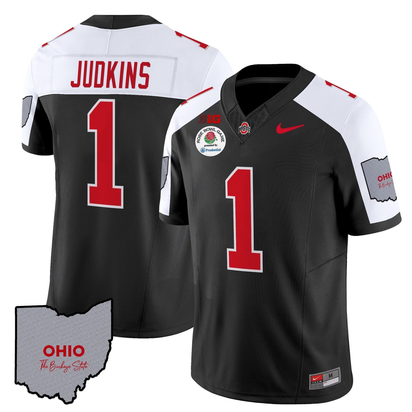 OSU Rose Bowl Vapor Limited Jersey V3 - Stitched