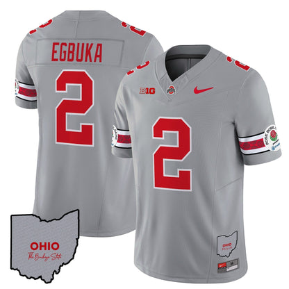 OSU Rose Bowl Vapor Limited Jersey V3 - Stitched