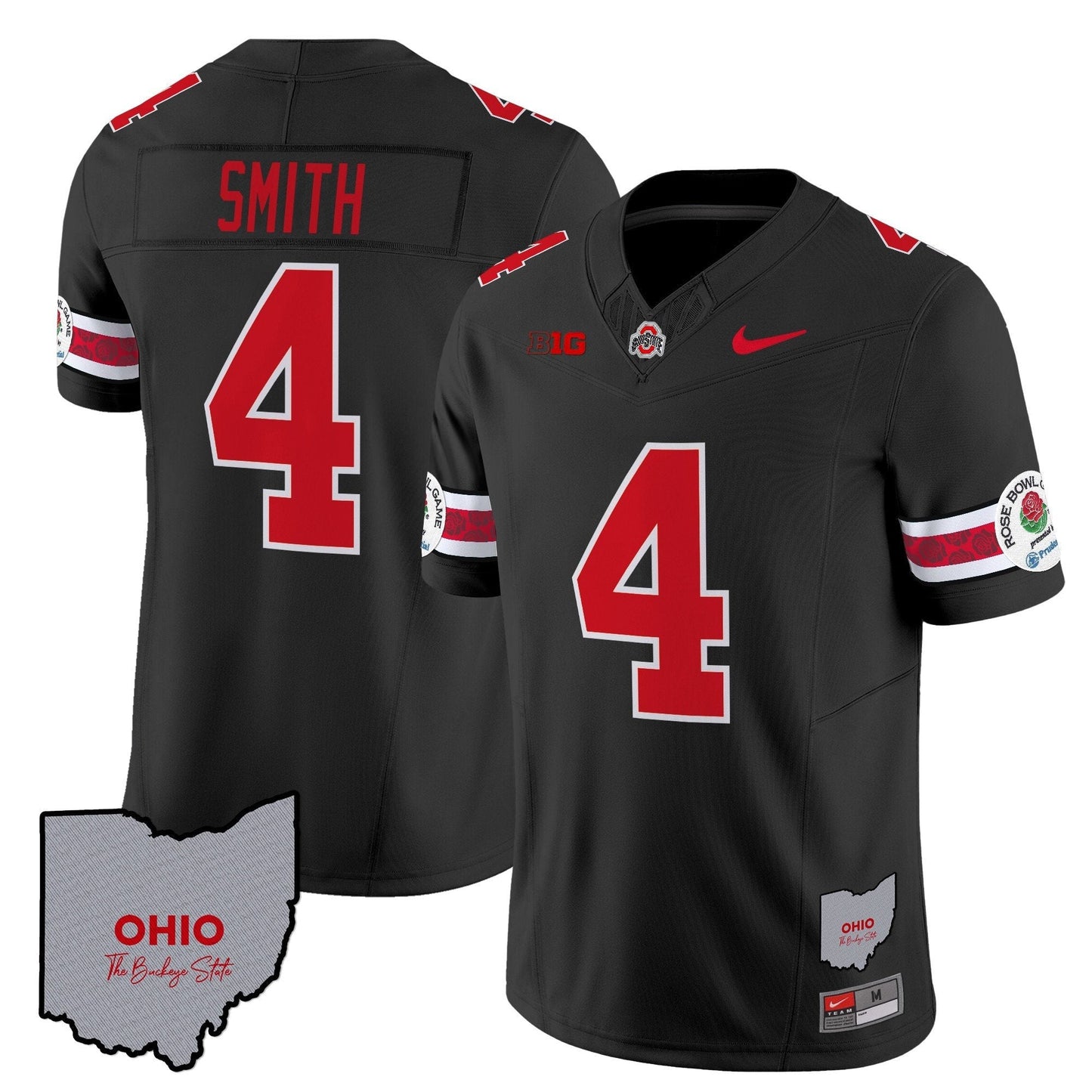 OSU Rose Bowl Vapor Limited Jersey V3 - Stitched