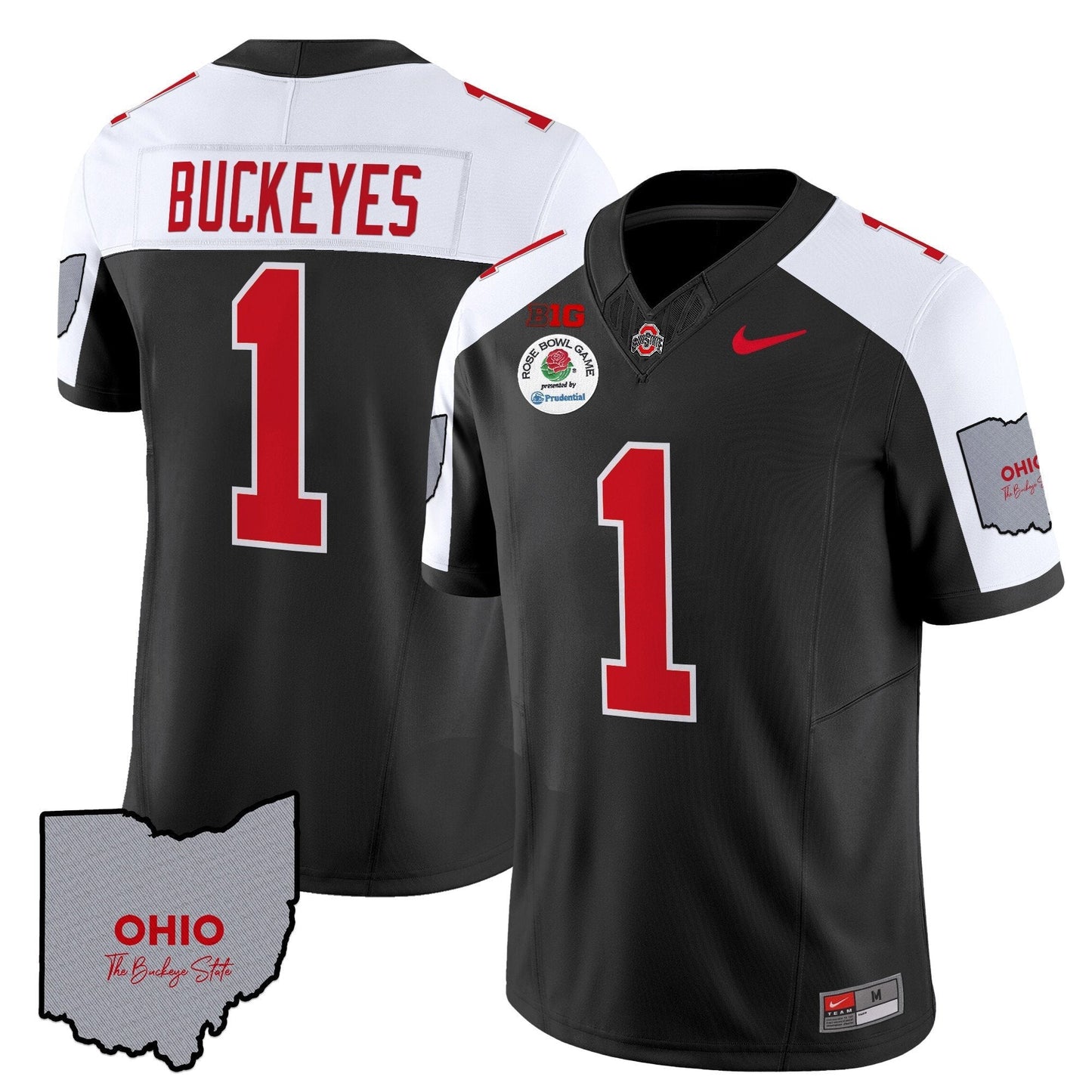 OSU Rose Bowl Vapor Limited Jersey V3 - Stitched