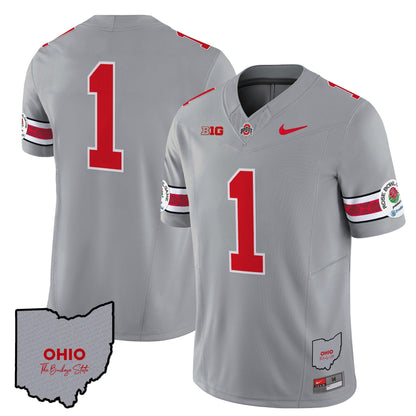 OSU Rose Bowl Vapor Limited Jersey V3 - Stitched