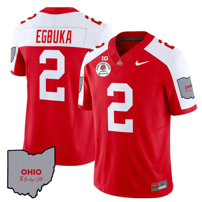 OSU Rose Bowl Vapor Limited Jersey V3 - Stitched