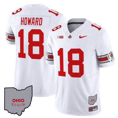OSU Rose Bowl Vapor Limited Jersey V3 - Stitched