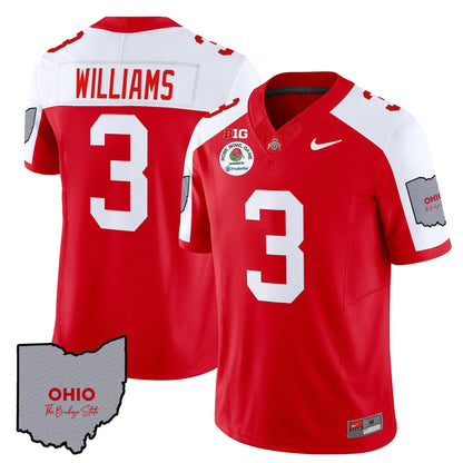 OSU Rose Bowl Vapor Limited Jersey V3 - Stitched