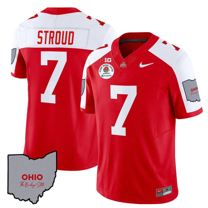 OSU Rose Bowl Vapor Limited Jersey V3 - Stitched