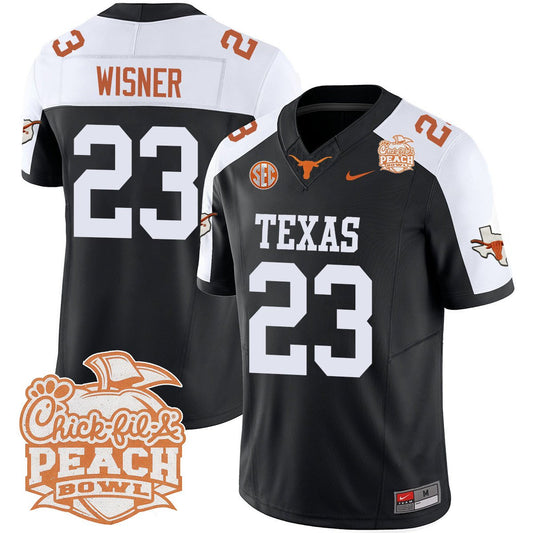 Men's Texas Longhorns 2024 Peach Bowl Jersey - All Stitched