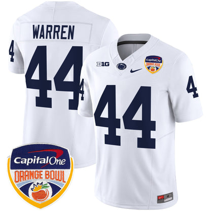 Penn State Nittany Lions Orange Bowl Patch Vapor Limited Jersey - All Stitched