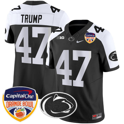 Penn State Nittany Lions Orange Bowl Patch Vapor Limited Jersey - All Stitched