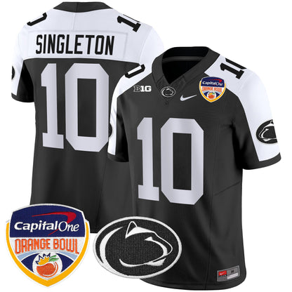 Penn State Nittany Lions Orange Bowl Patch Vapor Limited Jersey - All Stitched