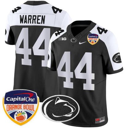 Penn State Nittany Lions Orange Bowl Patch Vapor Limited Jersey - All Stitched