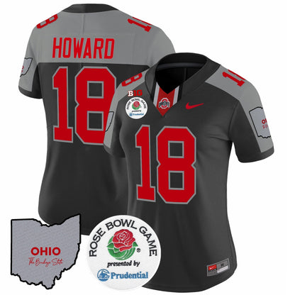 Women's OSU Rose Bowl Vapor Limited Jersey V4 - All Stitched