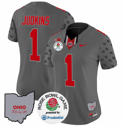 Women's OSU Rose Bowl Vapor Limited Jersey V4 - All Stitched