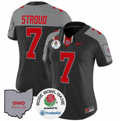 Women's OSU Rose Bowl Vapor Limited Jersey V4 - All Stitched