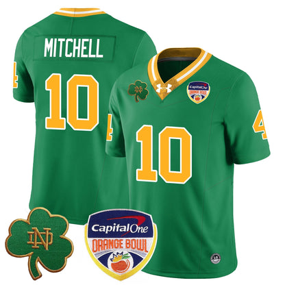 ND  2024 Orange Bowl Jersey - All Stitched
