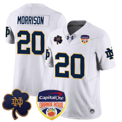 ND  2024 Orange Bowl Jersey - All Stitched