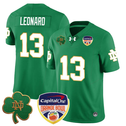 ND  2024 Orange Bowl Jersey - All Stitched