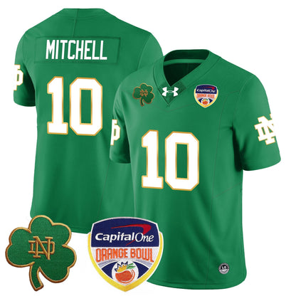 ND  2024 Orange Bowl Jersey - All Stitched