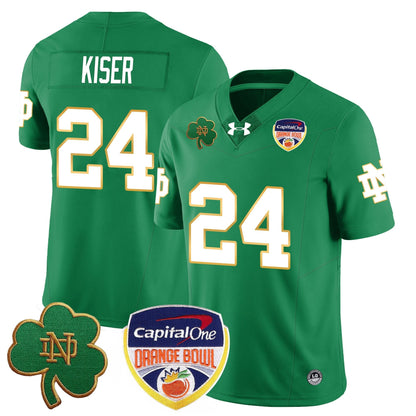 ND  2024 Orange Bowl Jersey - All Stitched