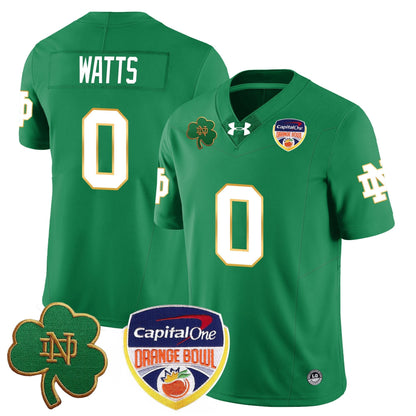 ND  2024 Orange Bowl Jersey - All Stitched