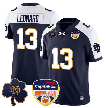 ND  2024 Orange Bowl Jersey - All Stitched