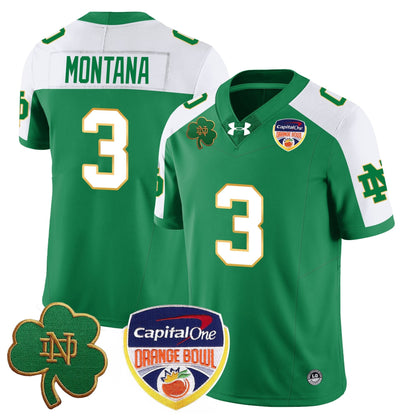 ND  2024 Orange Bowl Jersey - All Stitched