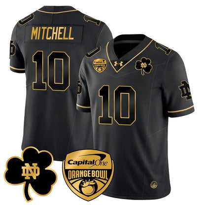 ND 2025 Orange Bowl Jersey - All Stitched