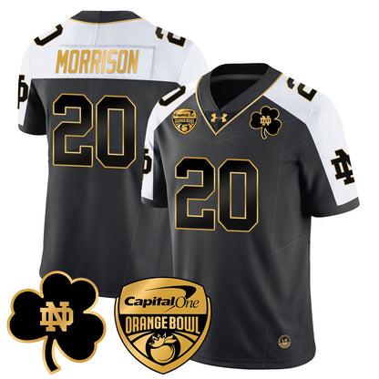 ND 2025 Orange Bowl Jersey - All Stitched